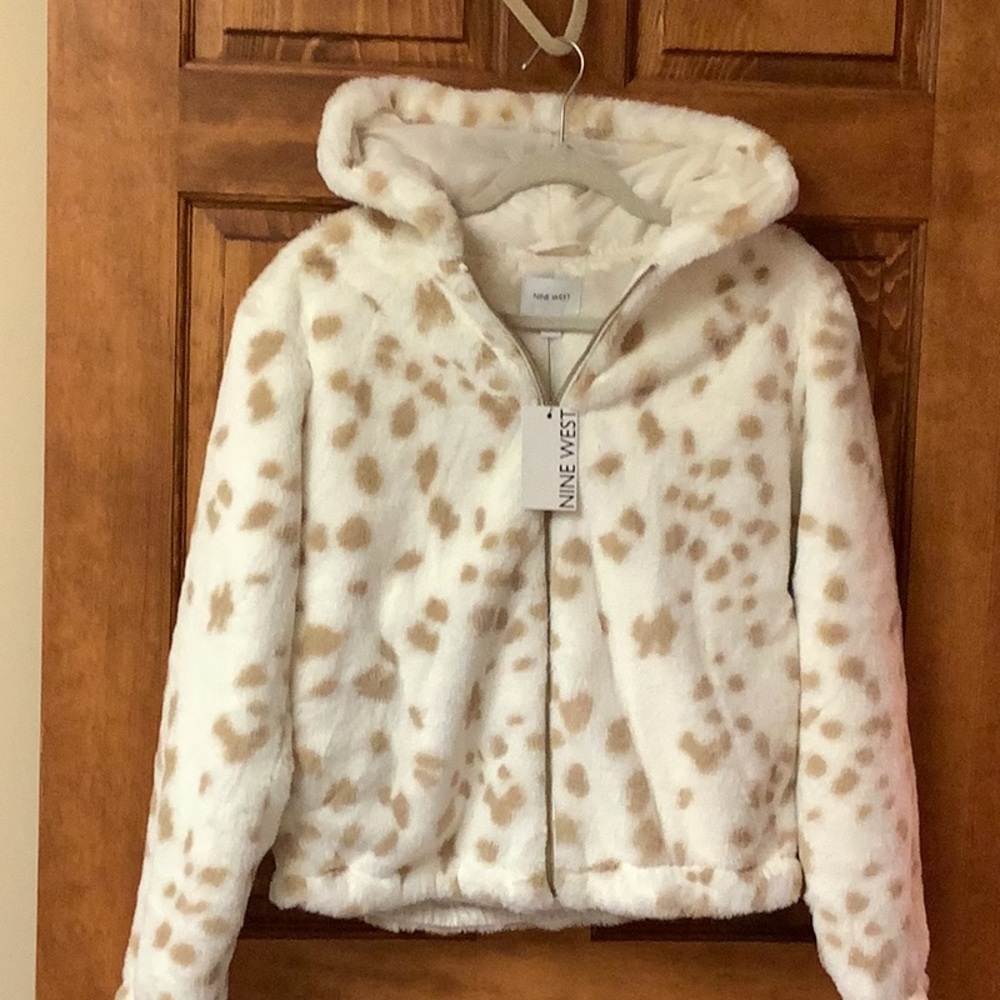 Nine West Faux Fur Jacket